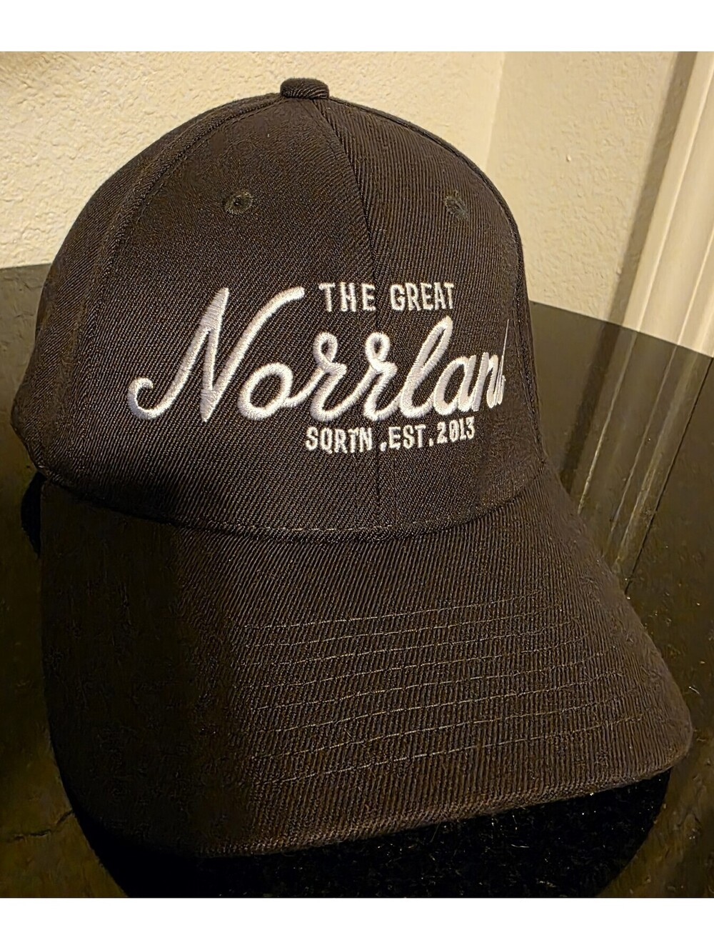 NWT Norrland Men Adjustable Cotton Baseball Hat Washed Ball Cap Polo Style / 170